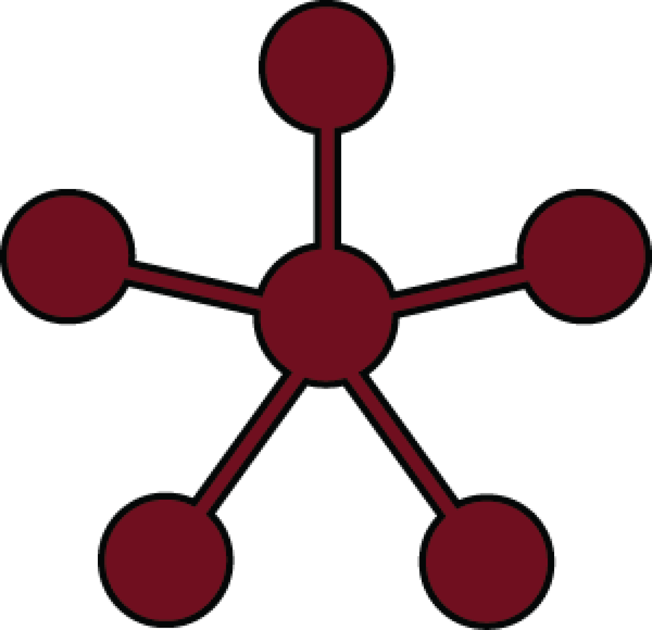 Illustration of a small network