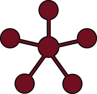 Illustration of a small network