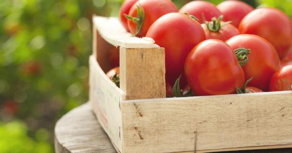 tomatoes in a box