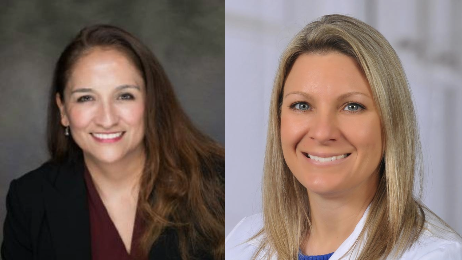 Headshots of Ruth Barrientos and Kedryn Baskin
